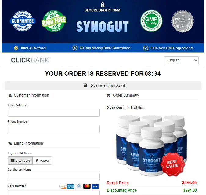 Synogut order